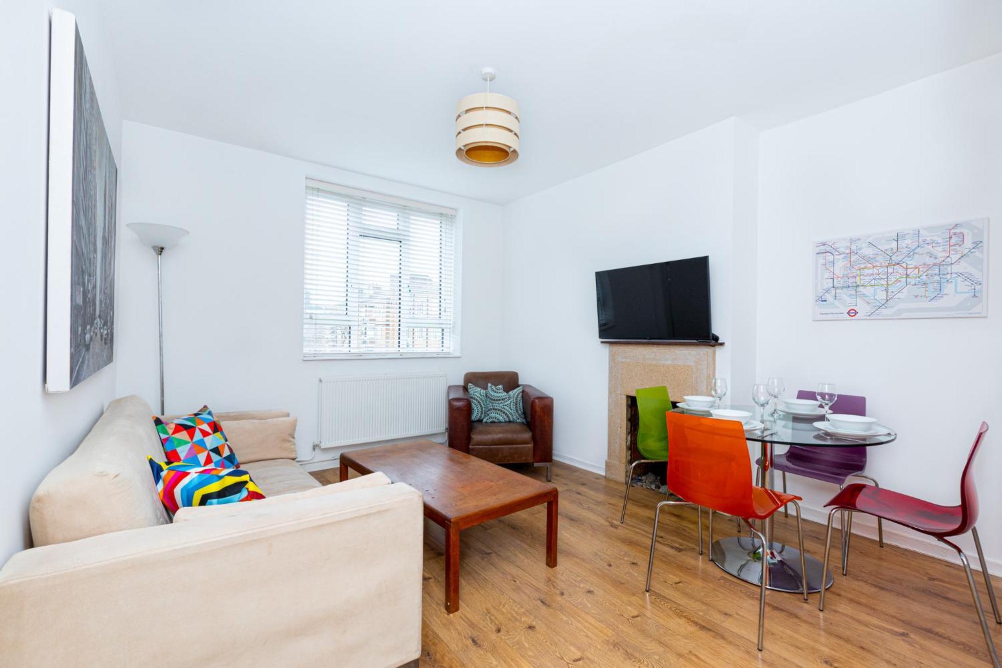 Bright Modern 1 Bedroom Flat, 5 Min To Vauxhall St ลอนดอน ภายนอก รูปภาพ