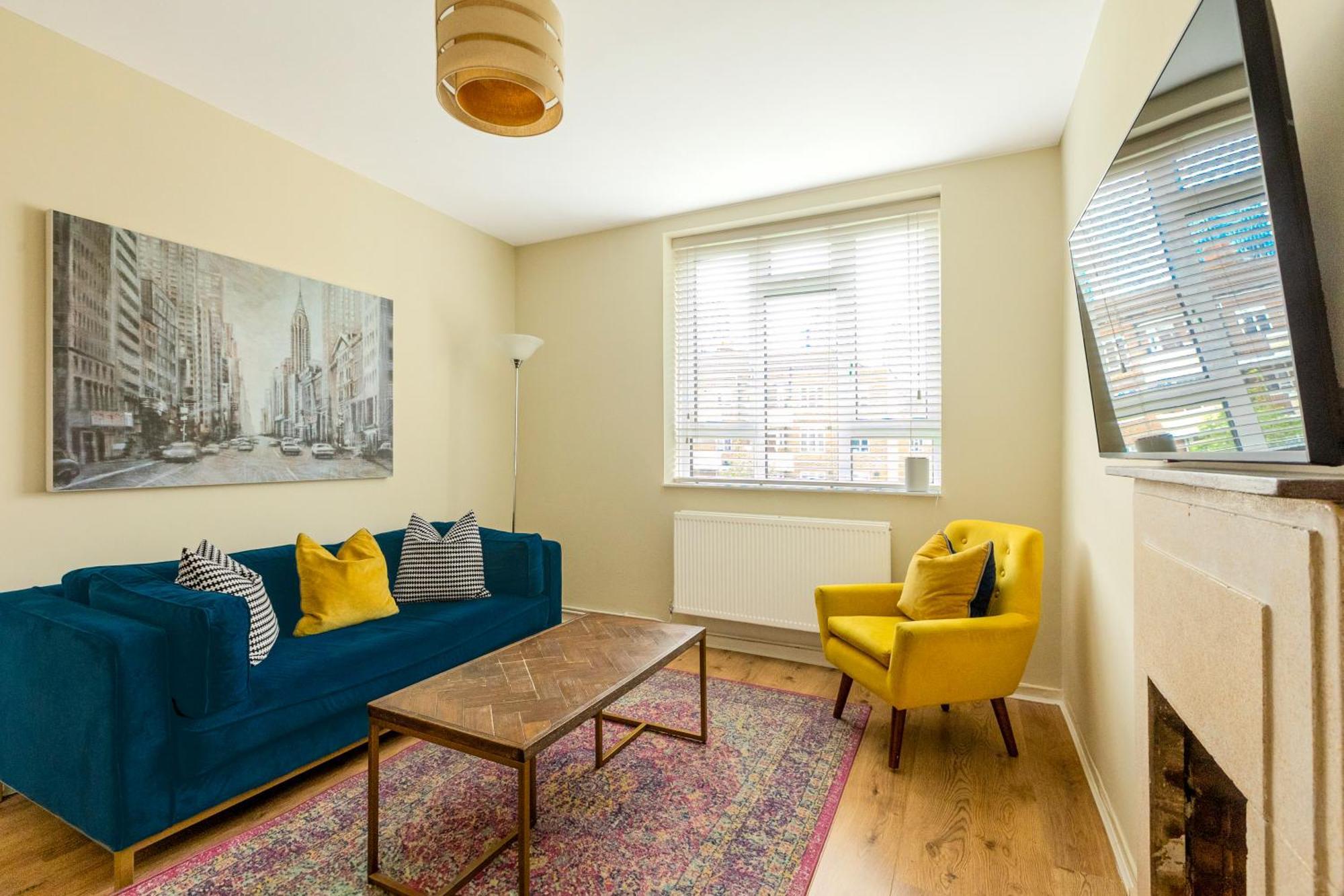 Bright Modern 1 Bedroom Flat, 5 Min To Vauxhall St ลอนดอน ภายนอก รูปภาพ