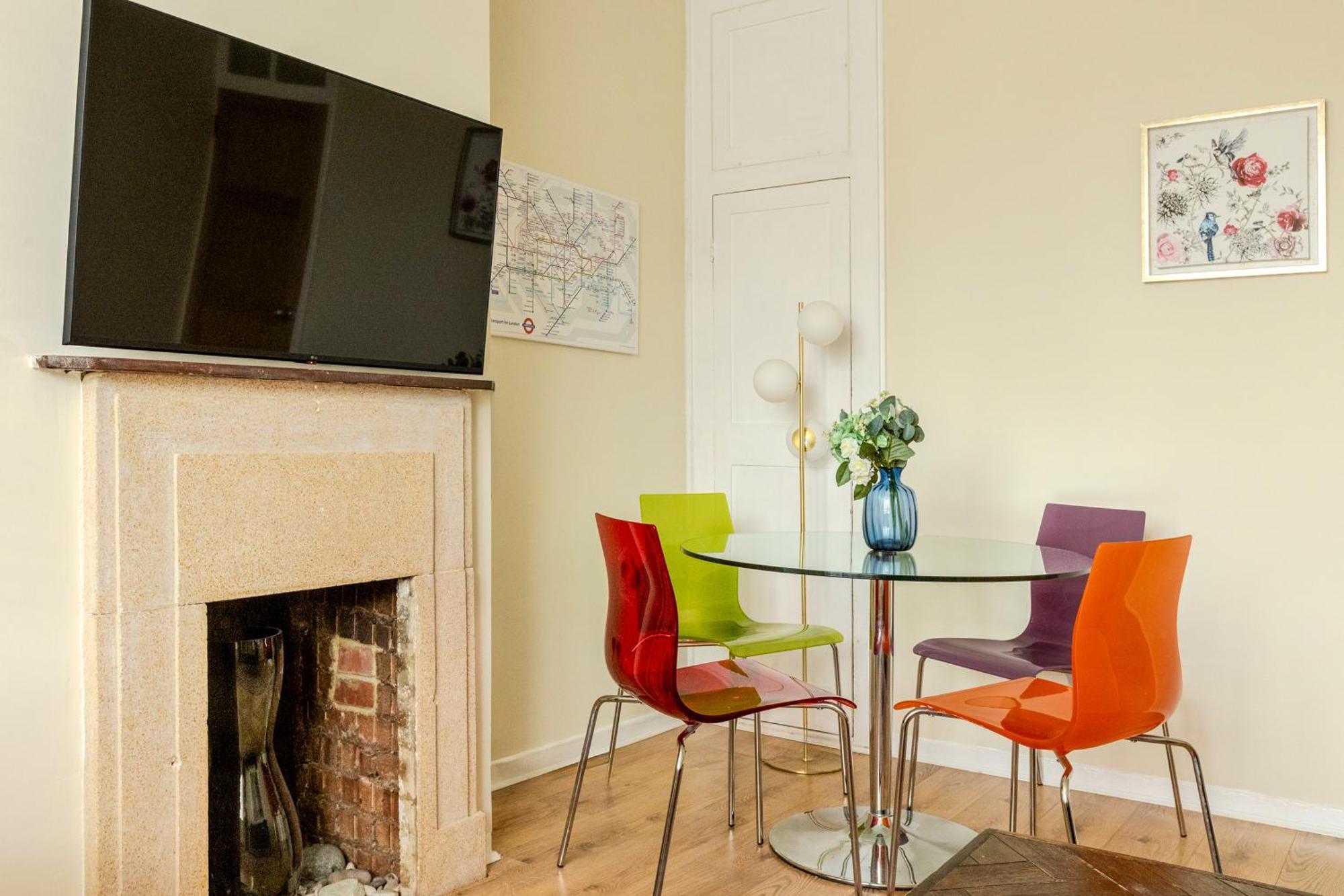 Bright Modern 1 Bedroom Flat, 5 Min To Vauxhall St ลอนดอน ภายนอก รูปภาพ